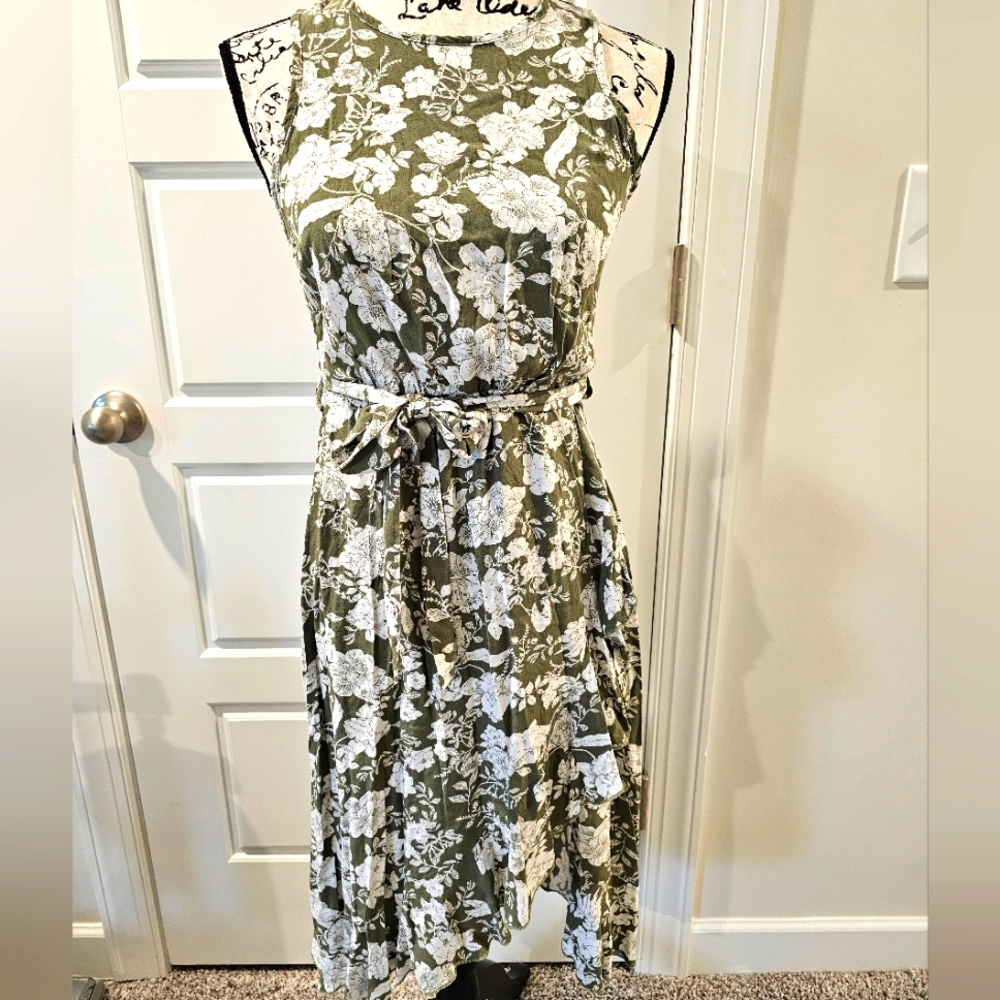 Floral Ruffle Dress